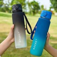 [1L Gradient Sports Bottle] 1L Gradient Sports Water Bottle | , Camping Backpack 1pc 1000ml/650ml Ou