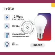 INLITE IN-LITE LED LAMP INB007 3W 5W 7W 9W 12W 15W 18W 25W 30 WITH WARRANTY