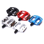 1 Pasang Pedal Basikal Gunung Aluminium Alloy Footrest Pedal Rata Berbasikal G43R