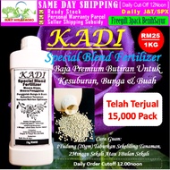Baja KADI Special Blend Fertilizer Baja Subur Bunga Buah Rose Keladi Sayur Durian  Potted Balkoni  Home Garden Kebun