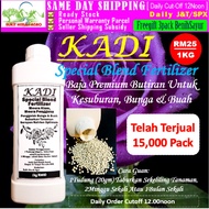 TEKNOLOGI TERKINI Baja KADI Special Blend Fertilizer Baja Subur Bunga Buah Rose Keladi Sayur Durian 