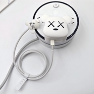 Cute Kaws Charger Cover only for iPhone 35w A2579/A2571 Two port charger square Charger protective c