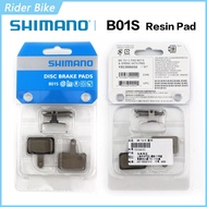 Shimano B01S เรซิ่น MTB แผ่นดิสก์เบรคสำหรับ MT200 M485 M445 M446 M447 M395 M355 M575 M475 M416 M396 