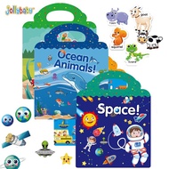 JOLLYBABY Reusable Children's Sticker Book