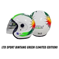 LTD BINTANG & LTD SPORT NEW Helmet (Topi Keledar LTD SPORT BARU Sirim Helmet Tajam) - Helmet LTD SPO