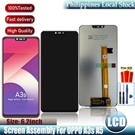 100% Tested Original LCD For OPPO A3s A5 AX5 LCD Display Touch Screen Digitizer Assembly Replacement
