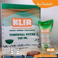 Thinwall Square Mini 120ml &amp; 150ml + Tutup/ Cup Dessert / Thinwall Kotak 120ml &amp; 150ml