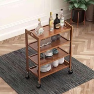 Storage Storage Small Table Coffee Table Removable Shelf, Four-Tier Dining Cart Shelf Cart Beauty Sa