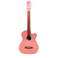 Yamaha Acoustic Guitar Type F310 P Pink Color String Model for Beginners or Learning Gifts