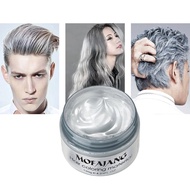 Mofajang Temporary Colour Hair Wax Japan Silver Ash Color 120g (Grey / White / Black / Gold / Blue /