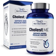 1MD Nutrition CholestMD with Olive Leaf Extract, Bergavit, Niacin, Garlic | 60 Capsules
