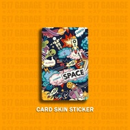 5 - CARD STICKER - T*G STICKER - ACCESS CARD STICKER - BANAPASSPORT STICKER