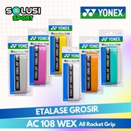 Wholesale Display Case YONEX AC 108 WEX Grip Tennis Racket Padel Badminton Pickleball Badminton Rubb