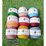 Cosmo poly Polyester Knitting Yarn / not polycherry yarn -100 grams