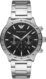 Emporio Armani Chronograph Quartz Black Dial Mens Watch AR11241 AR11242 AR11243 43mm