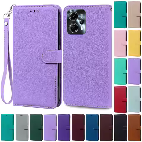For Motorola Moto G53 5G Case Motorola Moto G13 G23 G53 5G Cover Silicone Wallet Flip Leather Case F