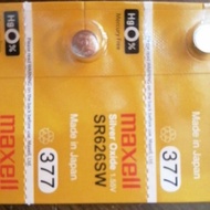 Maxwell Cell button battery Sr626sw/ 377A/AG4