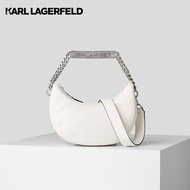 KARL LAGERFELD - K/ID HALF-MOON SHOULDER BAG 226W3042 กระเป๋าสะพาย