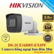 Camera HIKVISION 2MP DS-2CE16D0T-EXLPF | DS-2CE76D0T-EXLPF Chống Ngược Sáng Chống Nước IP67 - Bảo Hà