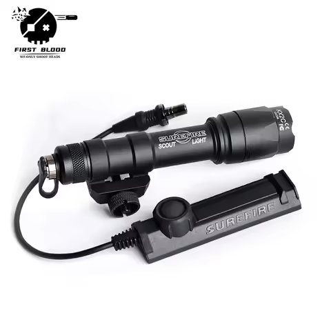 Surefire Tactical Flashlight M300/M600 with UE07 Dual Function Remote Pressure Switch 20mm Rail Fit 