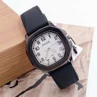 นาฬิกาชาย หัวเหล็ก แบรนด์แท้ (Bolun)โบรัน สายยาง หน้าปัด 40 mm
