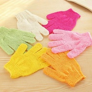 Five Fingers Bath Gloves Exfoliating Bath Shower Gloves Gloves Body Bath Scrub H1k5
