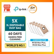 TP-Link Tapo Robot Vacuum Disposable Dust Bag RVA202 (5 Pcs) For Tapo RV30 Max Plus/RV30 Max/RV20 Ma