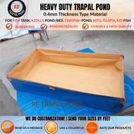 4 x 4 x 3 Feet pang FISH TANK,AZOLLA,CRAYFISH MAKAPAL LONA TRAPAL TOLDA PANG MATAGALAN