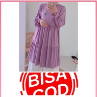 Sor3w Tops Teenage kameja Casual Plain Stamps Latest Tunics Women's Clothing C O D inFashion viral Muslimah Sent On The Same Day