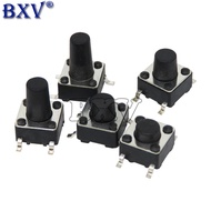 50PCS 6X6X4.3/5/6/7/7.3/9/10mm Tactile Push Button Switch Micro Switch 6*6* 4.3mm 5mm 6mm 7mm Power 