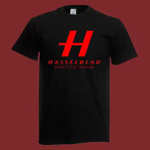 Hasselblad Camera Red Men'S Black Size S 5Xl T shirt