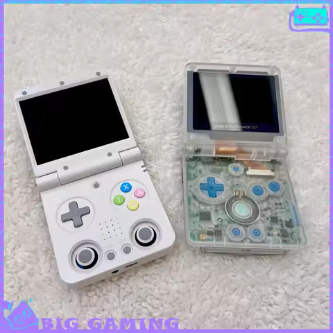 Miyoo Flip V2 Game Handheld Retro Game Console Gba 64g Card 3.5"Ips Game Control Simulator H5wifi Wa