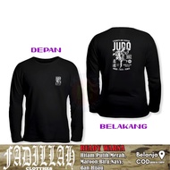 Judo T-Shirt Strength and Courage Long Sleeve Distro T-Shirt