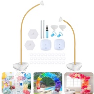 Over The Table Rod Stand with Clamps Table Arch Stand Adjustable 80-180cm Tall 110-248cm Length Wedd