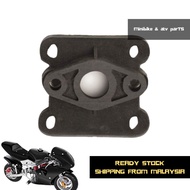 Carburetor Intake for pocket bike mini scrambler 49cc 2 stroke ⚡Ready stock⚡