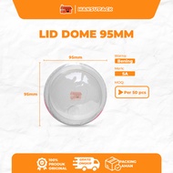 (Contents 50pc) Convex PP Cup Lid Dome Lid PP Plastic Cup 95mm SA