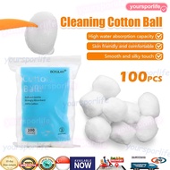 [local stock] Cubble Cotton Balls 0.5gm (100pcs/Bag)/BOYULAN