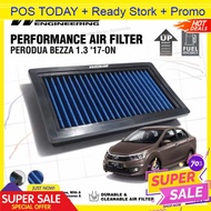 Perodua Works Engineering Drop In Air Filter Increases Horse and Response Power10% - 20% Fuel Saving