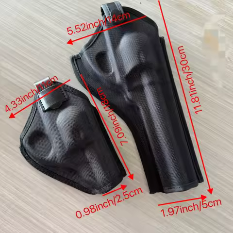 Tactical Gun Holster For Revolver Western Cowbow Belt Holster S&W Smith And Wesson M60 M66 M500 Colt