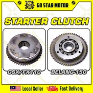 SUZUKI VS125 GSX GSX110 FX110 BELANG BELANG150 Starter Clutch Assy Starter One Way Clutch + Gear Com
