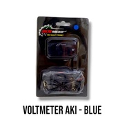 Volt Meter Motor Voltmeter Rizoma Volt Meter Rizoma Digital 2 In1 Accu AkiJam & Temperature Merk Riz