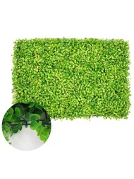 1Pz Muro Césped Pasto Hierba Artificial Desmontable Decoración De Interiores Exteriores Casa Jardín Follaje Panel Pared Hojas Largo