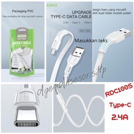 Robot RDC100S 2.4A Type-C Quick Charging 100cm Data Cable Robot RDC100S Type C