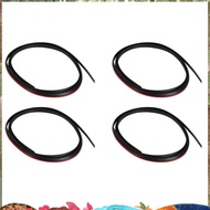 4Pcs Car Wheel Eyebrow Rubber Seal Kit Parts Accessories 538516002001 / 53851-60020-01 For   80 Seri