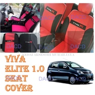 Perodua VIVA Elite 1.0 Type R Fabric Car Seat Cover Auto Interior Accessories Styling Car Co 1000