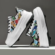 2023 New Arrival Heelys Transformative Shoes Four-Wheel Dual-Use Skates Double Row Heelys Roller Ska