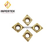 Insert CPMT 09 04 BEKAS Mata Bubut CPMT09 Pisau Bubut Chip Bubut CNC