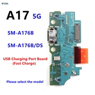 For Samsung Galaxy A17 5G SM-A176B SM-A176B/DS USB Type-C Charging Port Charger Dock Flex Cable Micr