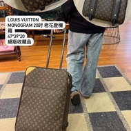 瑞奇二手精品 louis Vuitton 行李箱 旅行 老花 20吋 登機箱 美品