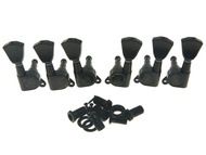 KAISH Wilkinson 3L3R E-Z-LOK เครื่องจูนกีต้าร์ EZ Post เครื่องลูกบิดที่ปรับจูนกีตาร์ W ปุ่ม Tulip สำ